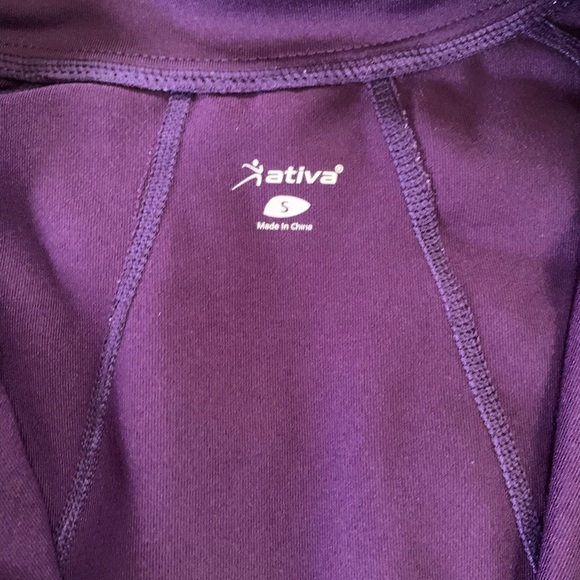 Ladies Ativa Deep Purple Jacket. - Picture 4 of 4